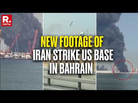 BREAKING: US Navy Base in Bahrain Suffers Massive Damage After Iranian Ballistic Missile Attack
