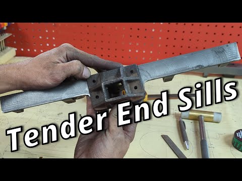 Building a Live Steam Engine: Tender Frame Part 1