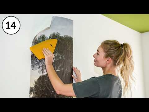 Installation Video WallArt Wallpaper Circle