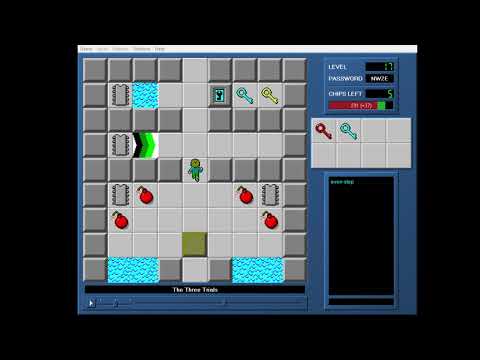 CCLP4 level 17 solution - 254 seconds