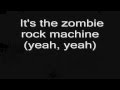 Lordi - ZombieRawkMachine (lyrics) HD