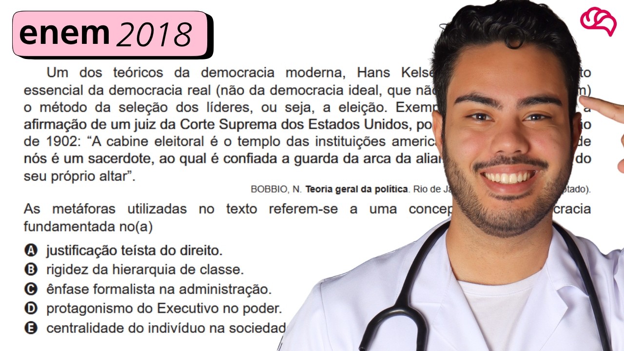 Resolução em Vídeo — Questão 90 ENEM 2018