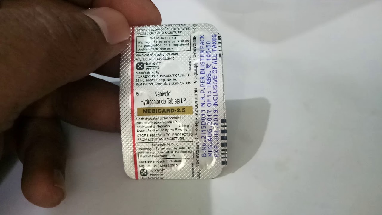 Watch video Nebicard 2.5 MG Tablet Full Review Now Nebicard 2.5 MG Tablet Full Review