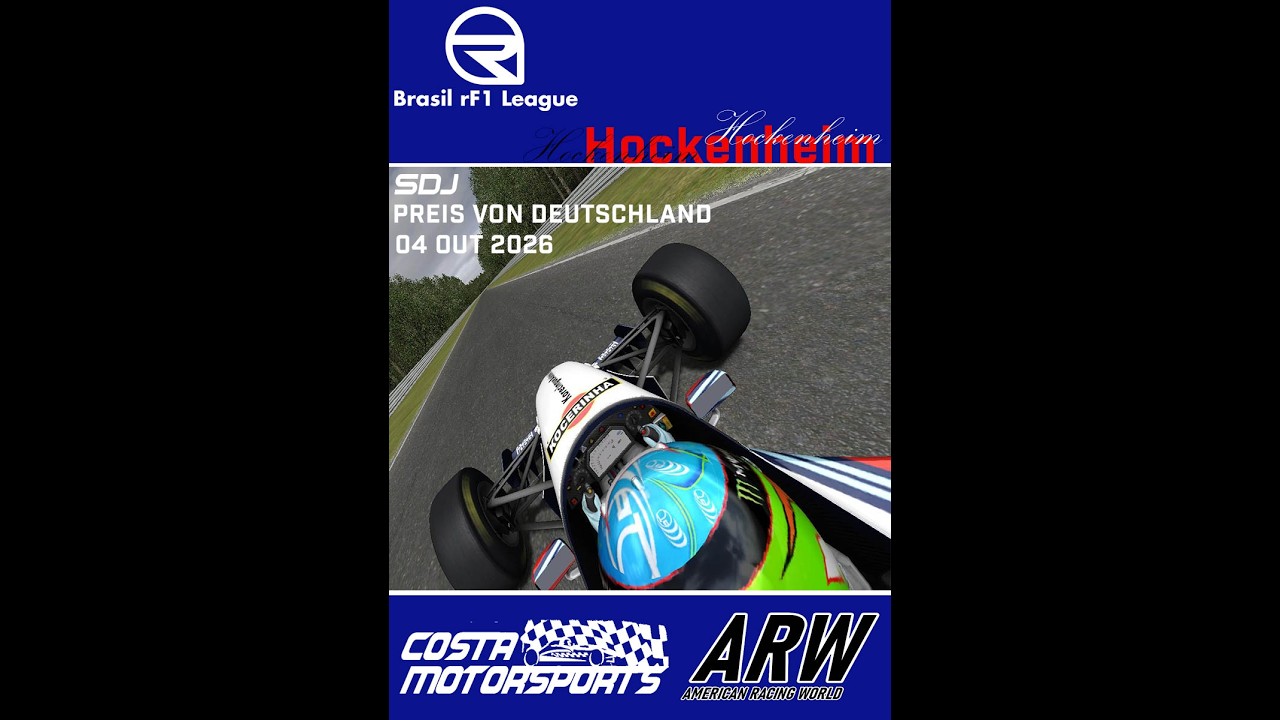 BRF1 LEAGUE (FÓRMULA 1/FERRARI 412T) ETAPA 6 - HOCKENHEIM