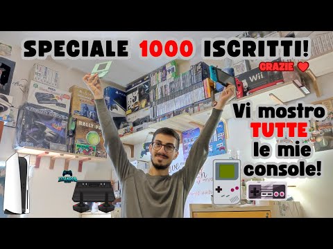 TUTTA LA MIA COLLEZIONE - PIÚ DI 100 CONSOLE! (Speciale 1000 iscritti)