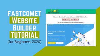 FASTCOMET WEBSITE BUILDER - (Build A Professional Website)
