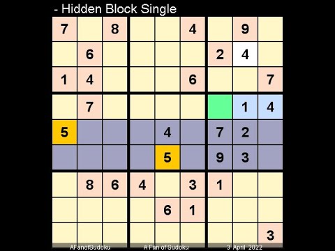 How to Solve New York Times Sudoku Hard April 3, 2022