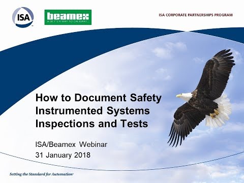 How to Document Safety Instrumented Systems Inspections and Tests | ISA & Beamex Webinar