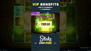 AMAZING WIN on CASINO STAKE #shorts #slots #gambling