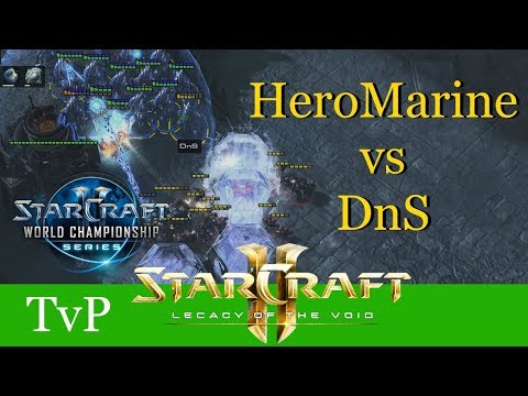 HeroMarine vs DnS (TvP) - WCS Austin - Starcraft 2: LotV Profi Replays [Deutsch | German]