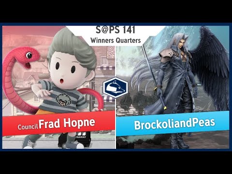 S@PS 141 Ultimate Singles - Frad Hopne(Lucas) vs BrockoliandPeas(Sephiroth) Winners Quarters