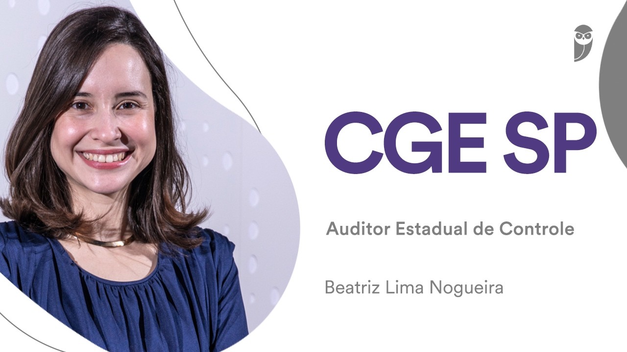 CGE-SP: Conheça Beatriz Nogueira, aprovada para Auditor de Controle - Correição