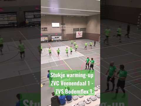 Stukje warming-up ZVC Veenendaal 1 - ZVS Bodemflex 1 #futsal #eerstedivisie