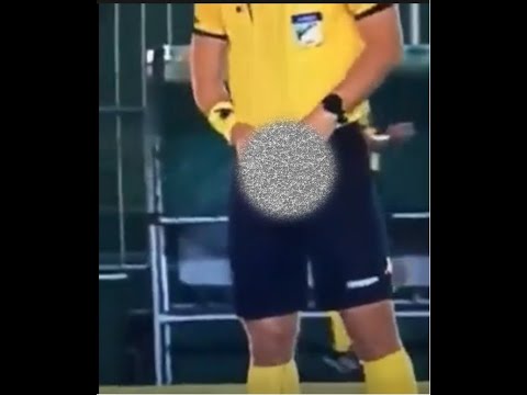 Sędzia nie daje rady na meczu