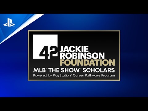 Applications open for Jackie Robinson Foundation / PlayStation-MLB The Show Scholarships