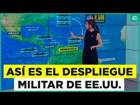 Se suma el portaaviones más poderoso del mundo: el despliegue militar de EE.UU. en el Caribe