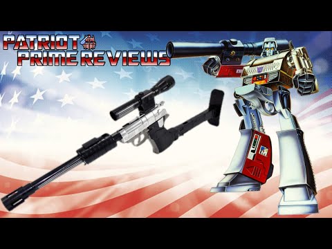 Patriot Prime Reviews 1984 Transformers G1 Megatron.