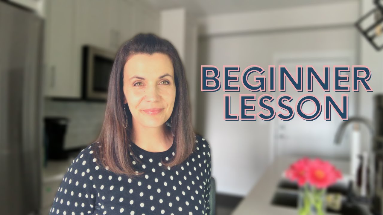 Beginner lesson ~ Start speaking English in 10 minutes or less! ~ Free worksheets in link below ~