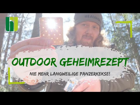 OUTDOOR-LIFEHACK: Panzerkekse 🍪 & Scho-Ka-Kola 🍫 Einfach unwiderstehlich am Lagerfeuer 🔥