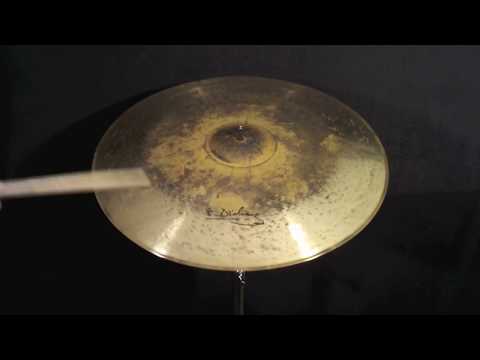 New ride cymbal vlog #36 - 22" Hand Modified Cymbals Dry jazz ride 2171g