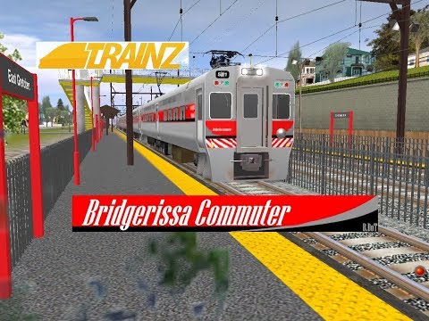 Trainz 10: Bridgerissa Commuter Main Line SL-IV Cab Ride (Edison City to Gretchen)
