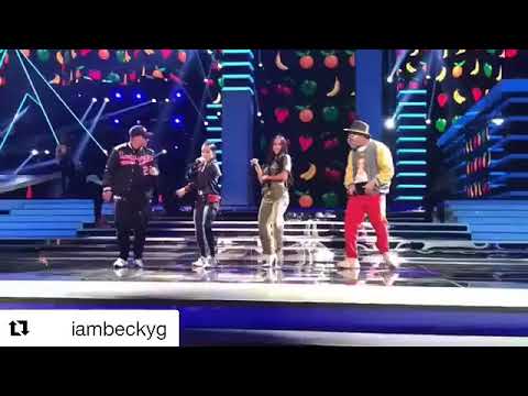 Daddy yankee,bad bunny,becky g,natty natasha Dura remix ensayos