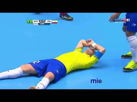Brazil 🇧🇷 vs Iran 🇮🇷 | Round of 16 | FIFA Futsal World Cup 2016 | Highlights | Portuguese Commentary