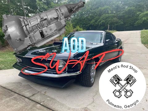 1970 Mustang Mach 1 AOD Swap