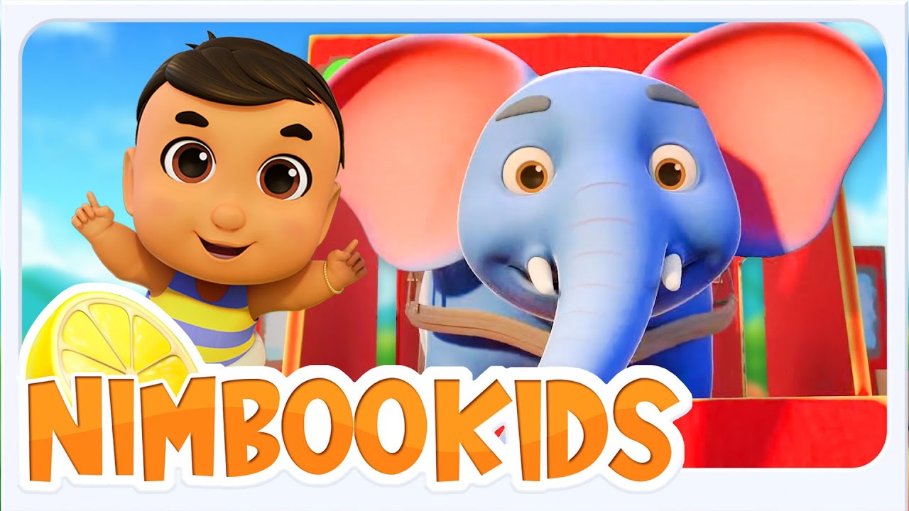 Hathi Ki Bus Chale Gol Gol, हाथी की बस, Gaiya Meri Gaiya + Rhymes for Kids and Cartoon Poems