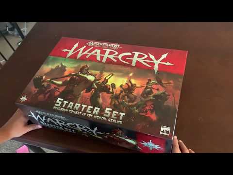 Unboxing Warhammer Warcry Starter Kit
