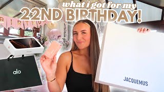 WHAT I GOT FOR MY 22ND BIRTHDAY!