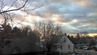 preview picture of video 'Time Lapse Cloudy Sunset in Pennsylvania with the iPhone4'