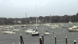preview picture of video 'Dramatic Sailboat Rescue Winthrop (Mass) Yacht Club'