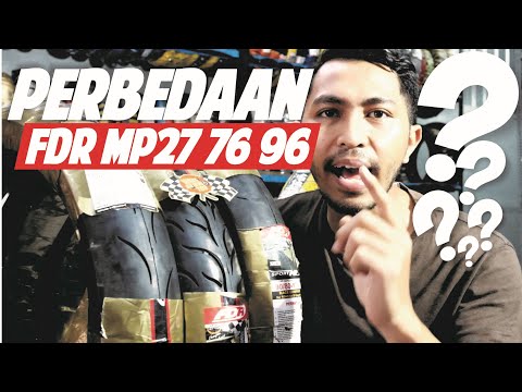 Perbedaan Ban FDR MP 27 76 96 Road Race dan Pemasangannya di #wahyujayamotor Jogja
