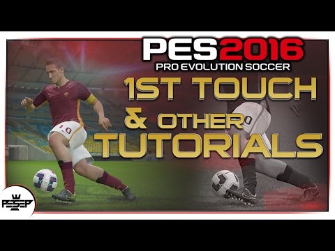 PES 2016 Tutorials PS4 - First Touch Fake shot & Skills.