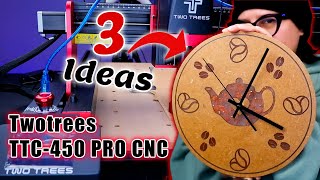 El tiempo es primordial a la hora de crear proyectos con Twotrees TTC-450 PRO CNC