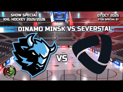 KHL HOCKEY ACTION – DINAMO MINSK vs SEVERSTAL