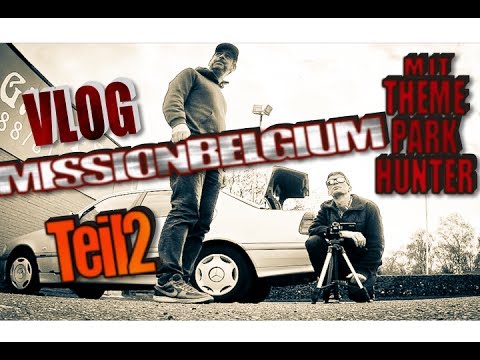 VLOG Bobbejaanland "Mission Belgium"Teil2 mit Theme Park Hunter - ParadiseRandomShitVlog#15