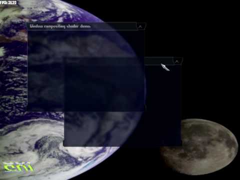CEGUI Glass-like Shader Demo