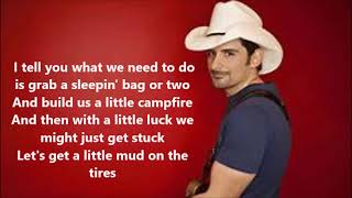 Brad Paisley - Mud On The Tires w/lyrics