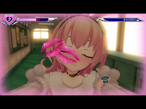 Compa Update Gameplay- Gal*Gun DoublePeace Nep*Gun HyperPeace Mod