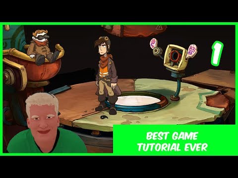 Best game tutorial ever   Deponia let's play E1