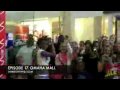 Justin Bieber & Crew sing OMAHA MALL (JB ...