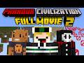 Minecraft but I survive AGAIN in PARKOUR CIVILIZATION [FULL MOVIE]