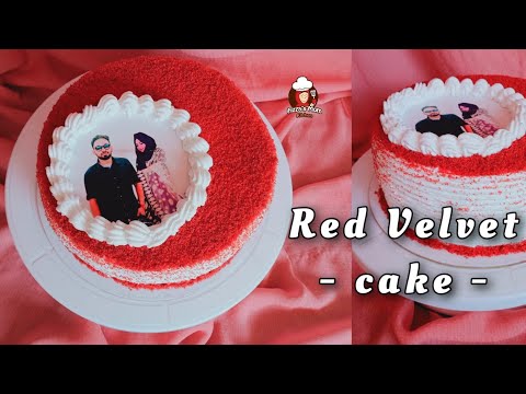 1kg RedVelvet Cake / Perfect spongy cake recipe / For beginners / without oven