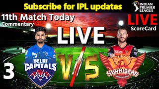 Live IPL 2020 || DC Vs SRH Live Match || DD Sports Live || Delhi Vs Hyderabad | 3