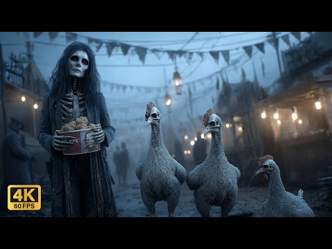 SIDE SHOW MACABRE: Twisted Carnival of AI Art 🎭 Dark Fantasy Short Film | Surreal Horror Visuals