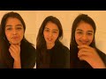 Amritha Aiyer Instagram Live
