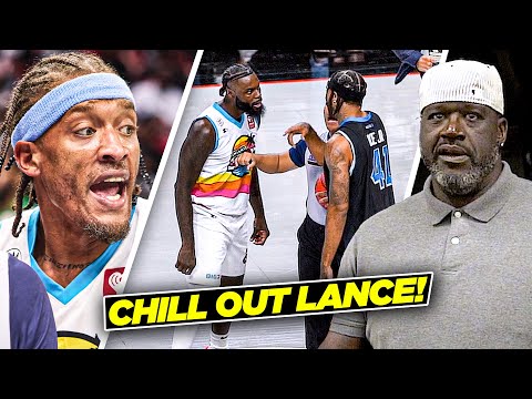 Michael Beasley & Lance Stephenson Go NUCLEAR In Front Of Shaq! | 45/50 Total Points COMBINED!