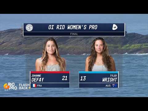 Oi Rio Pro Flashback 2017: Tyler Wright x Johanne Defay - Final